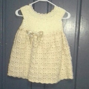 Ivory dress with Shrug image 3