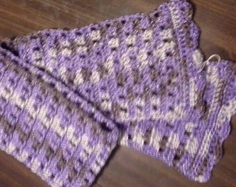 Violet Variegated scarf