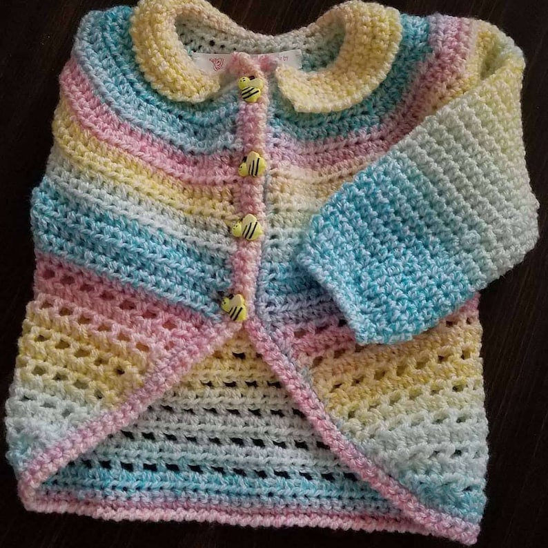 Bumblebee buttoned sweater