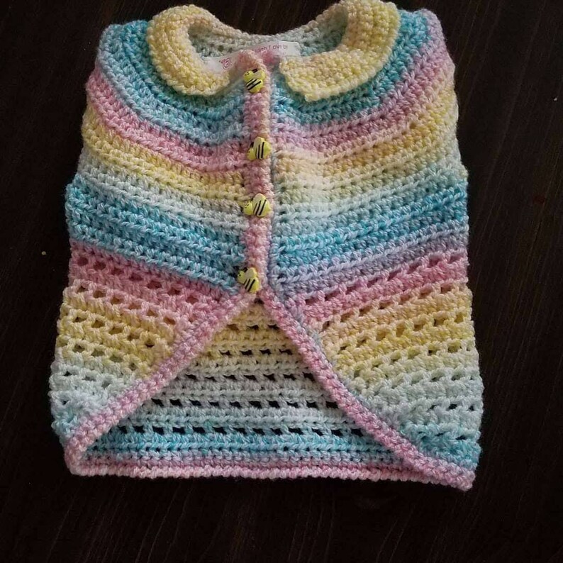 Bumblebee buttoned sweater