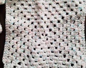 Granny square security blanket
