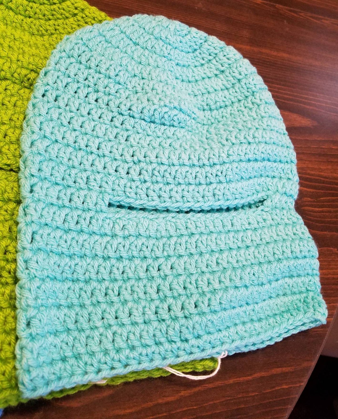 Crocheted Ski Mask Etsy