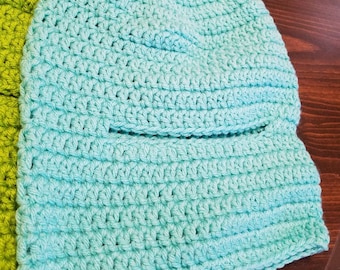 Crocheted ski mask