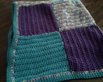Patchwork Square Afghan