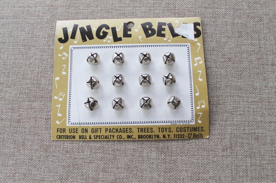Small Round Jingle Bell in Grey