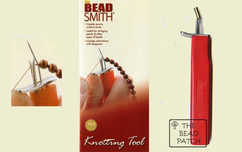 BEADSMITH Beading Awl For consistent and tight knots Stringing Beads and Pearls