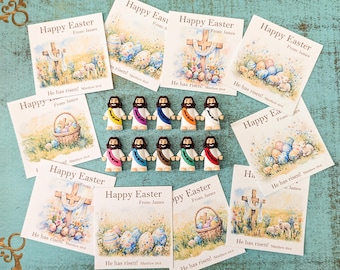 Mini Jesus Easter Gift Set – Pack of 10 • Variety Card Pack • Christian Party Favors • Easter Basket Stuffers • Church & Classroom Gifts