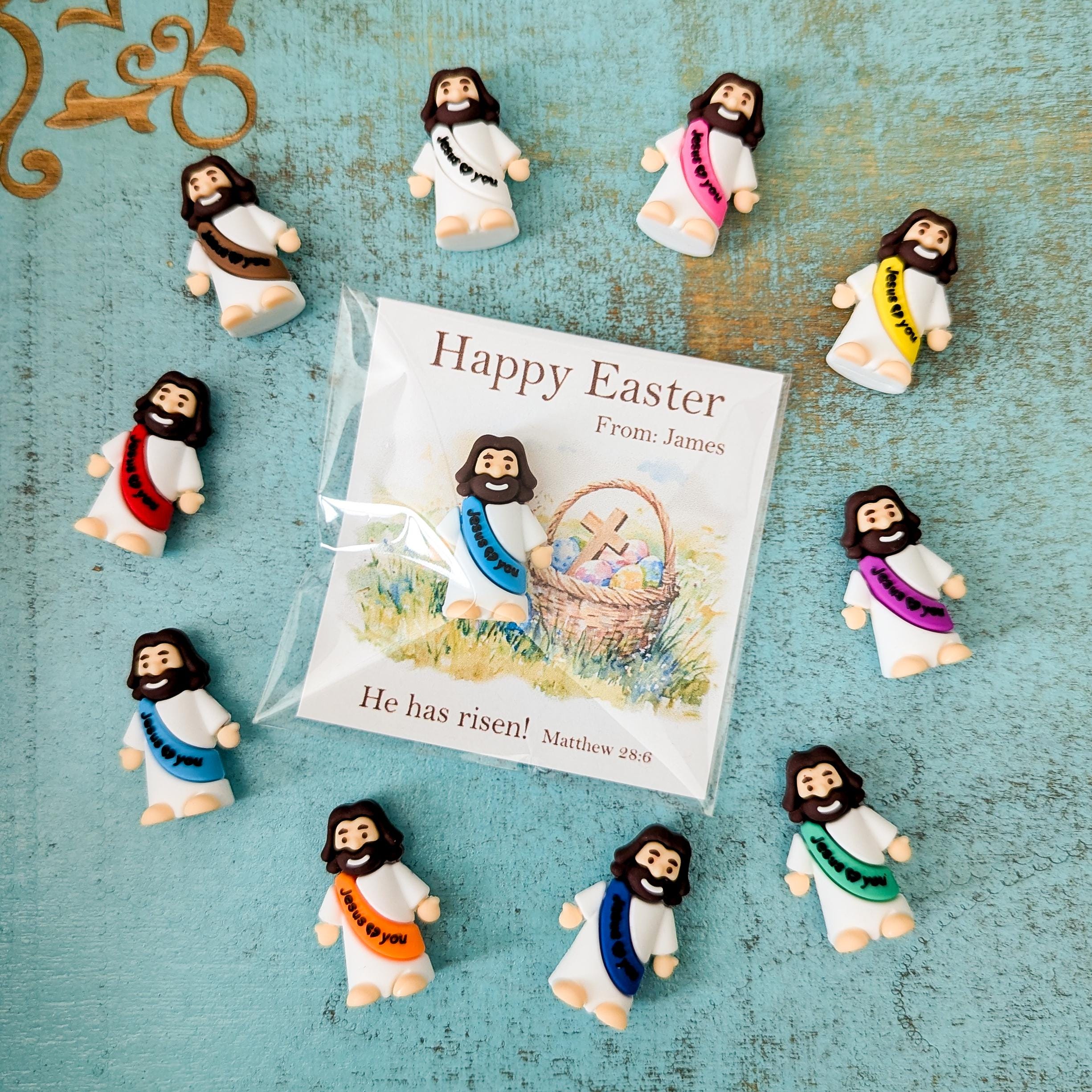 Mini Jesus Easter Gift Set – Pack of 10 • Variety Card Pack • Christian ...