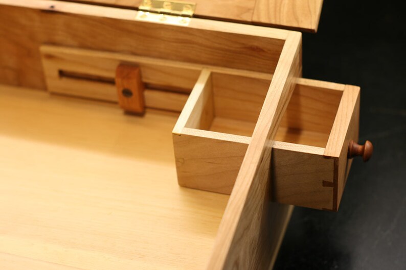 Shaker Wood Table Desk lap desk wood laptop computer desk | Etsy