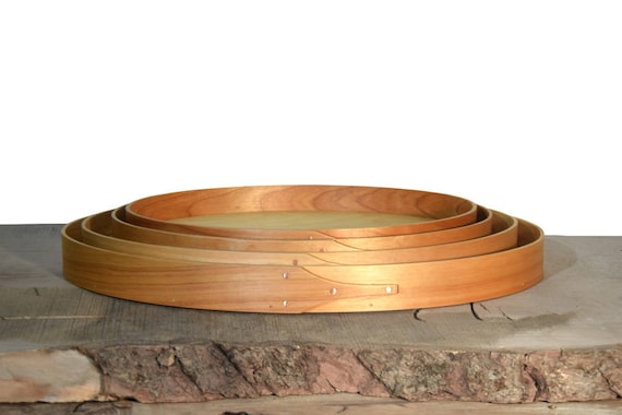 Shaker Birch Tray Set Handmade Set Sizes 6 7 8 9 Tea Tray Jewelry Tray Serving Tray Catch All Trays Decoration