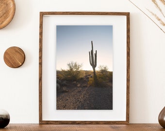 Cactus Print | Arizona Cactus | Cactus Print | Sonoran Desert Print| Saguaro Cactus Print | Saguaro Cactus | Arizona Print | Southwest Print