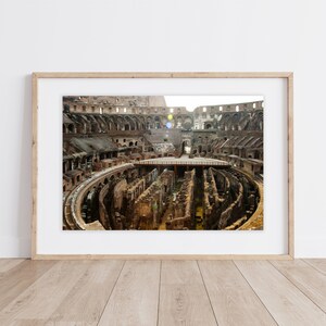 Roman Colosseum Print | Architecture Print | Roman Ruins Print | Architectural Print Rome | Italy Photography Print | Rome Fine Art Print