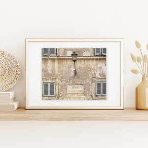 Trastevere Art Print | Trastevere Print | Trastevere Sign Print | Italian Art Print | Trastevere Wall Art | European Rustic Print | Italy