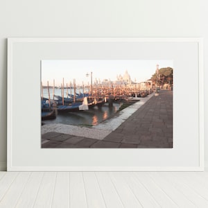 Venice Print | Italy Print | Grand Canal Print | Venice Gondola Print | Venice Promenade Print | Grand Canal Venice Print | Venice Wall Art