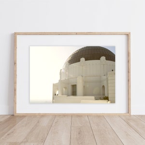 Griffith Observatory Print | Los Angeles Iconic |  California Fine Art Print| Griffith Observatory Art Print | California Hollywood | LA