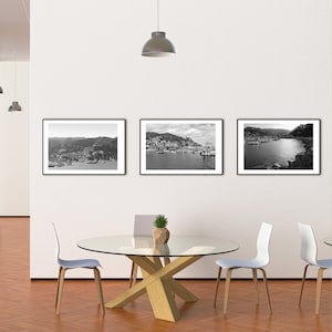 Set di stampe Catalina Island / Avalon Bay / Catalina Art Print Set / 3 Print Set / Catalina Wall Art / Stampe Catalina Bianco Nero /