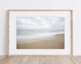 Ocean Print | Wispy Waves Print |  Long Exposure Water | Silky Waves Print | Stormy Ocean | Beach Print |  Ocean Print| California Print