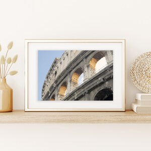 Roman Coliseum Print | Roman Architecture Print | Dark Academia Print | Roman Empire Print | Ancient Architecture | Roman Era Art Print