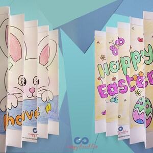 Easter Activity Set Printables, Educational Fun School Activity Sheets, School Game sheets, Easter Learning Games For School or Party image 5