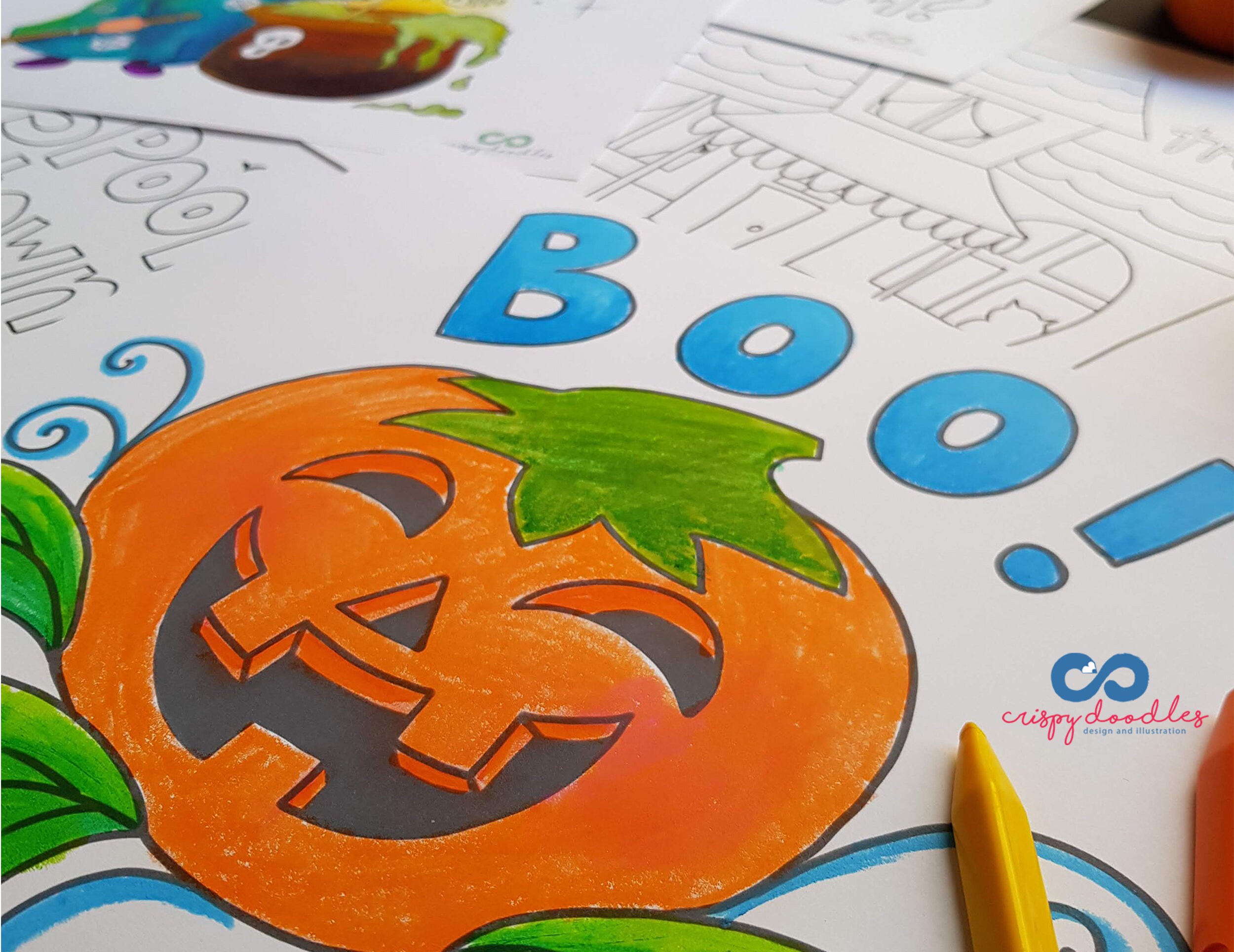 Oriental Trading Halloween Coloring Pages