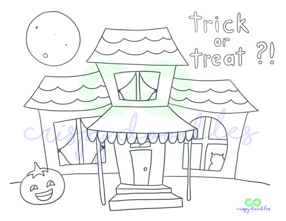 Cute Halloween Activity Bundle Halloween Coloring Pages 