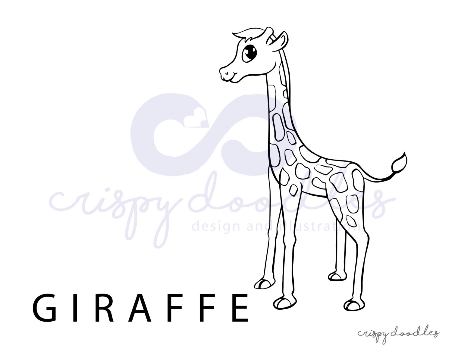 Wild Animals Coloring Pages Kids - Etsy