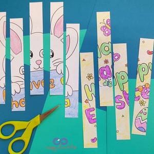 Easter Activity Set Printables, Educational Fun School Activity Sheets, School Game sheets, Easter Learning Games For School or Party image 6