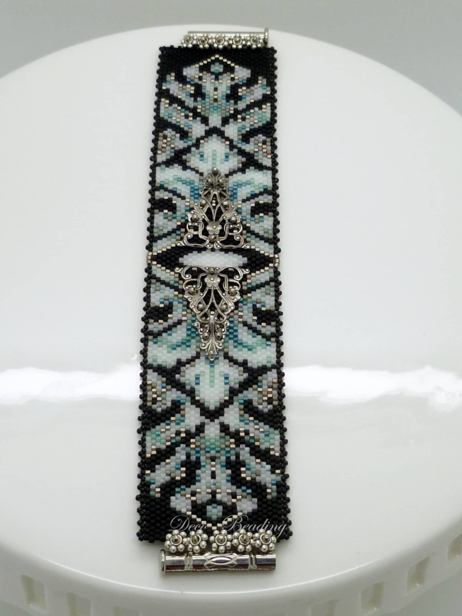 Peyote Bracelet PATTERN. DIGITAL DOWNLOAD. Odd Count Peyote. Etsy
