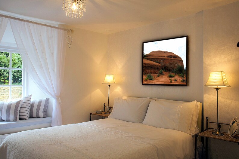 Spaceship Rock Wall Art. Colorful Sedona Photo Printable Etsy