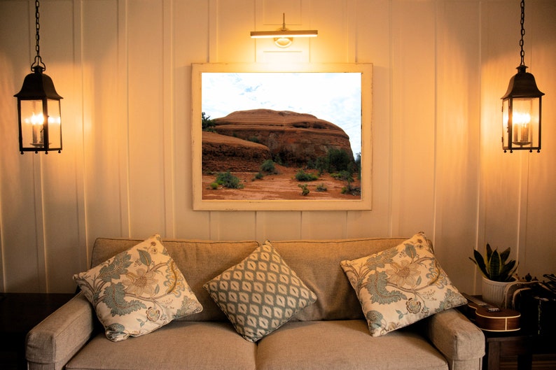 Spaceship Rock Wall Art. Colorful Sedona Photo Printable Etsy