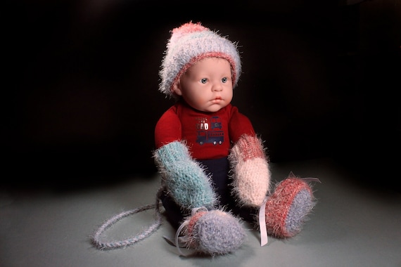 baby winter hat mittens
