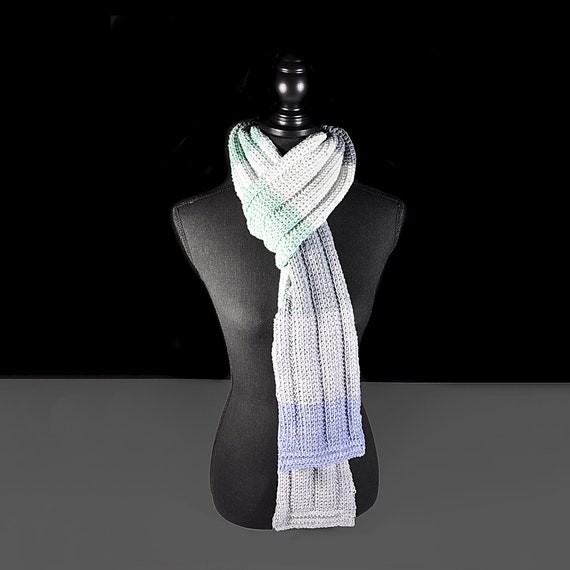 Handmade Crochet Women's Scarf - 84" Multi-Color Winter Accessory, Soft & Cozy Outerwear, Perfect Gift for Cold Weather