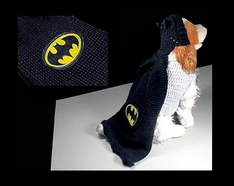 Pet Costume, Dog Costume, Cat Costume, Superhero Costume, Crochet, Photo Prop, Fits 10 to 20 lb. Pet