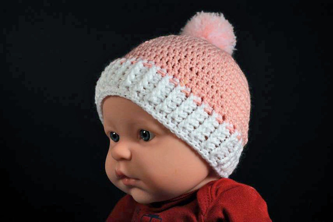 Winter Baby Hat Crochet Baby Girl's Hat Handmade Etsy