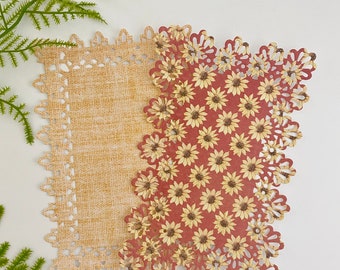 Die Cut Embellishment Set