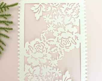 Die Cut Embellishment Layer