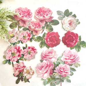 Dimensional Rose Stickers