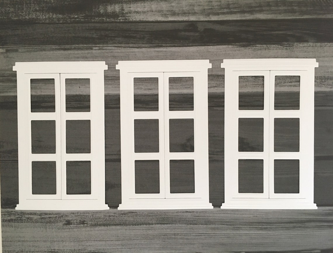 Die Cut Window Frames Etsy