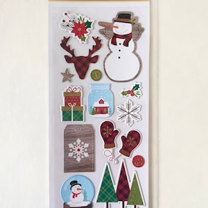 Christmas Foil Stickers