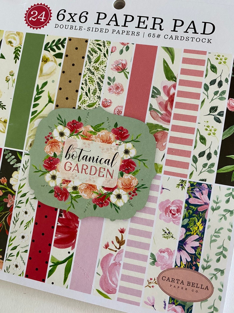 Carta Bella 6x6 Botanical Garden Paper Pad image 8