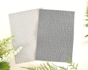 Embossed Card Stock Layers