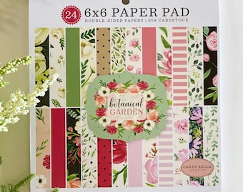 Carta Bella 6x6 Botanical Garden Paper Pad