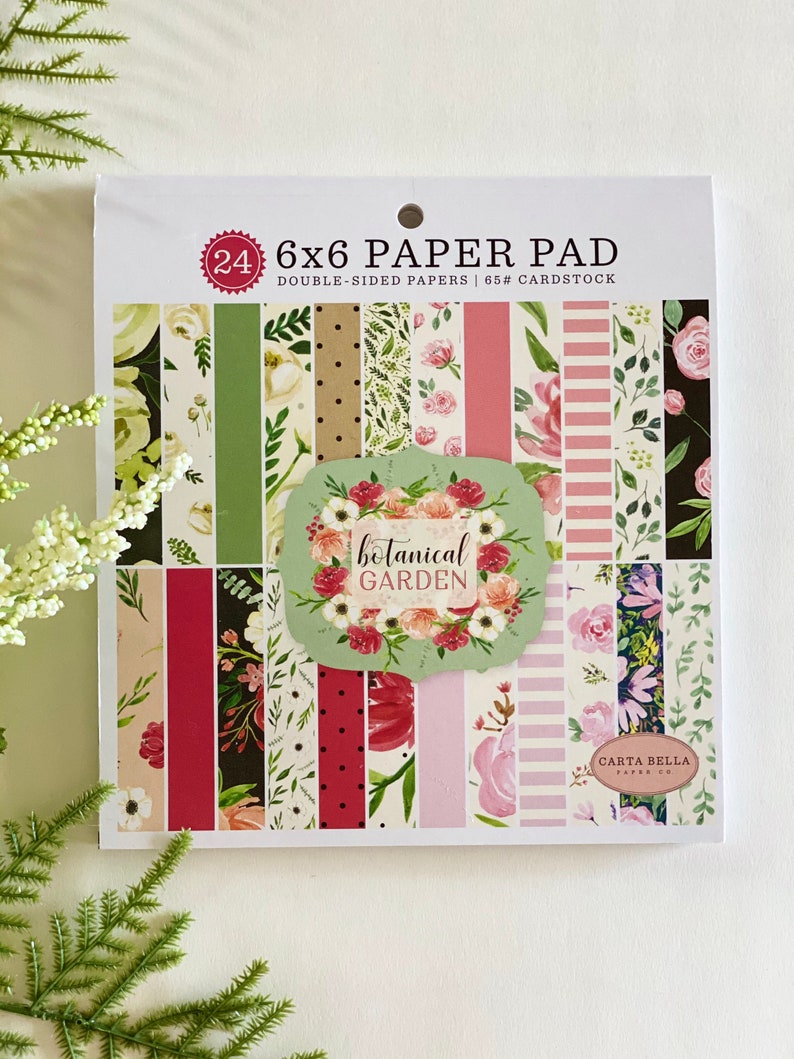 Carta Bella 6x6 Botanical Garden Paper Pad image 1