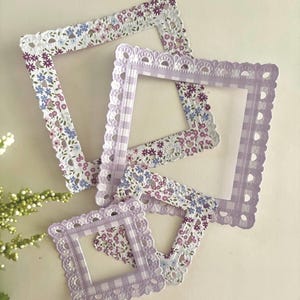 Die Cut Frames