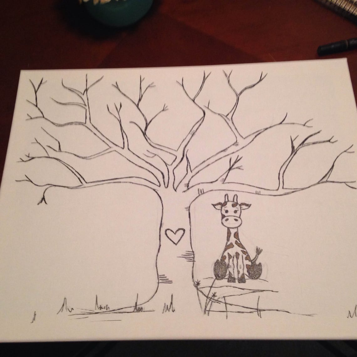 Gender Reveal Tree Etsy