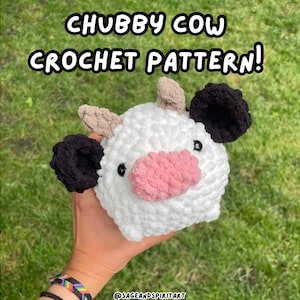 Chubby Cow Crochet pattern