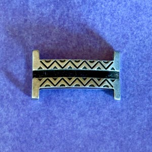 20mm Flat Southwest  Slider - Antique Silver - Qty 1