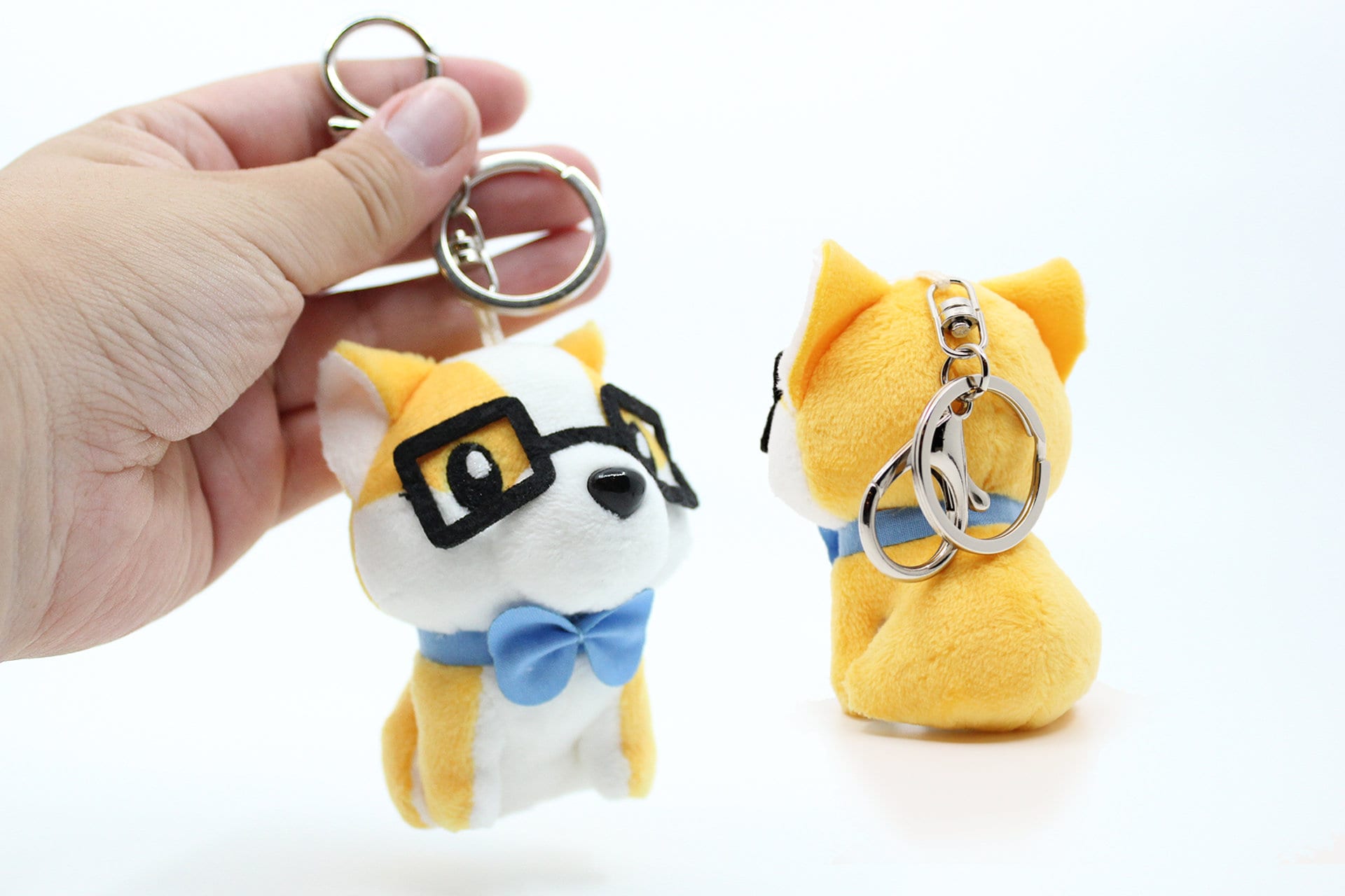 Corgi plush keychain sale