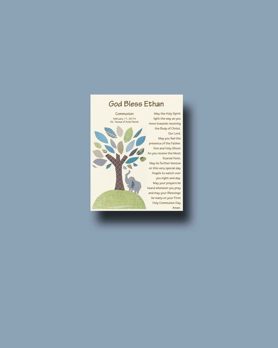 Holy First Communion Gift First Communion Boy Gift | Etsy