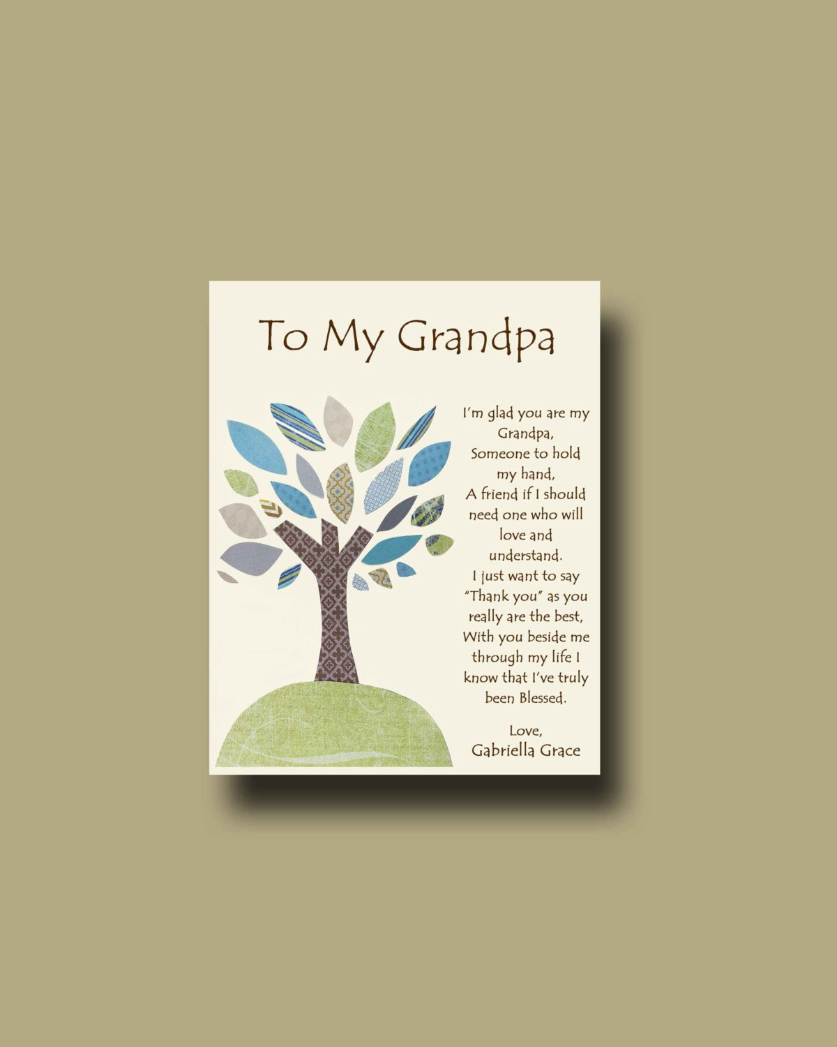 Birthday gift on sale for grandfather